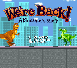 We're Back - A Dinosaur Story